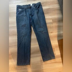 Cinch Men's Relaxed Fit Dark Blue Jeans